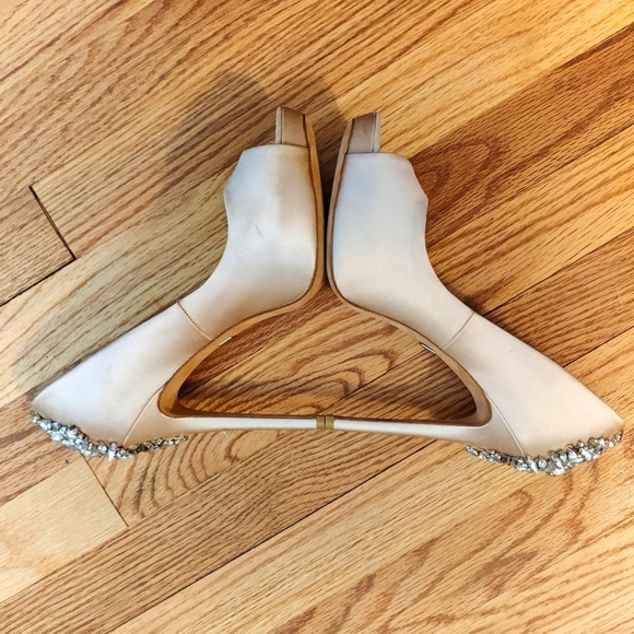 Badgley Mischka Kiara platform heels, sz 8 - Picture 3 of 9